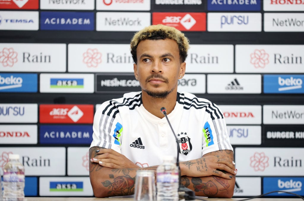 Dele Alli of Besiktas