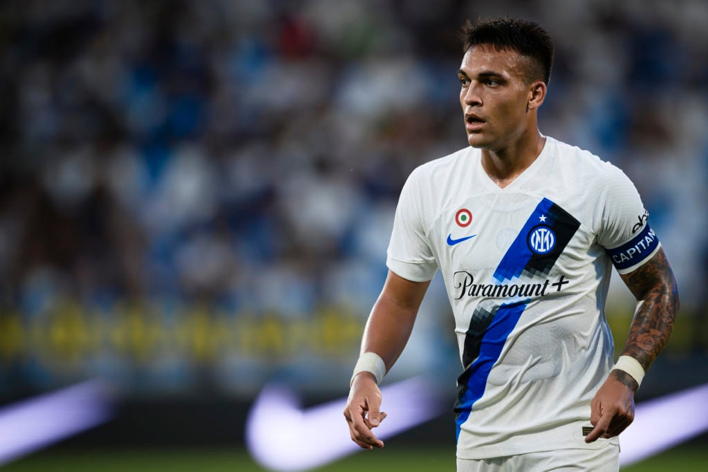 Lautaro Martinez of FC Internazionale looks on during the