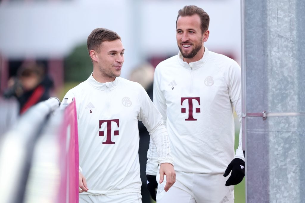 FC Bayern München Training Session And Press Conference - UEFA Champions League 2023/24