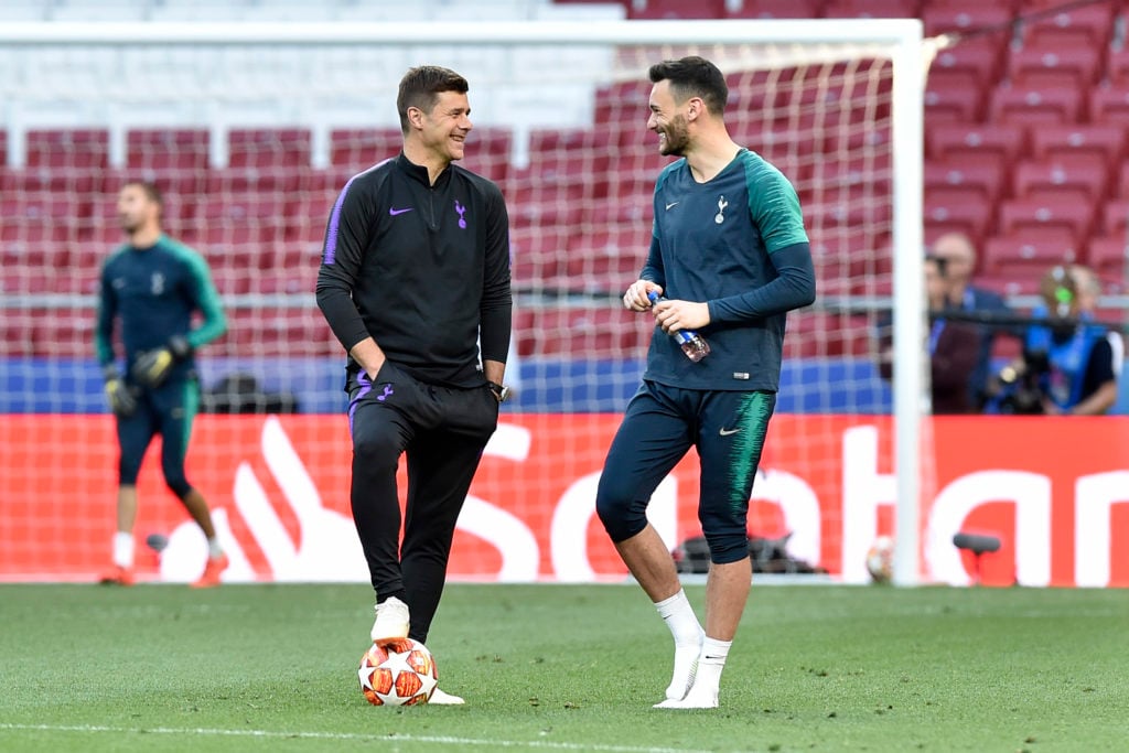 Tottenham Hotspur Training Session ahead Uefa Champions League Final