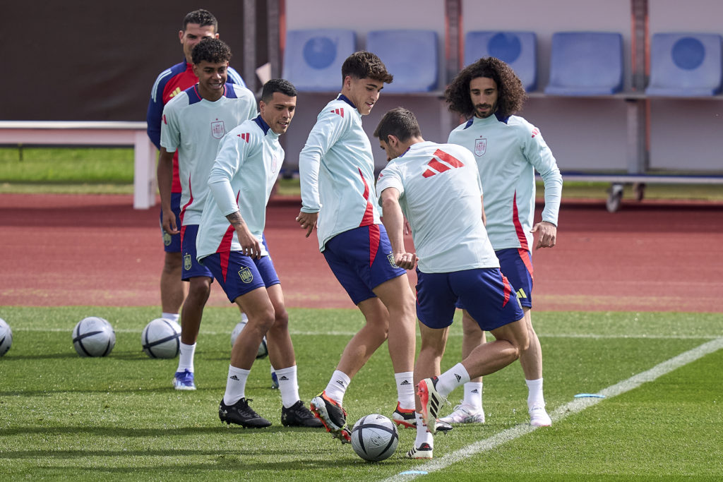 Spanish Football National Team Training