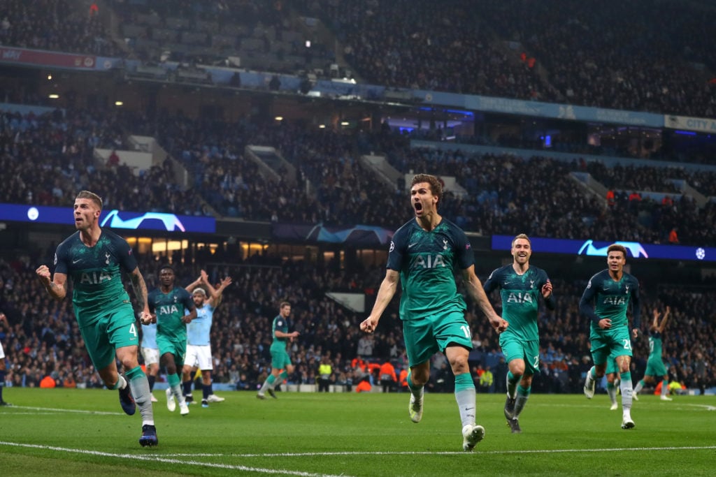 Manchester City v Tottenham Hotspur - UEFA Champions League Quarter Final: Second Leg