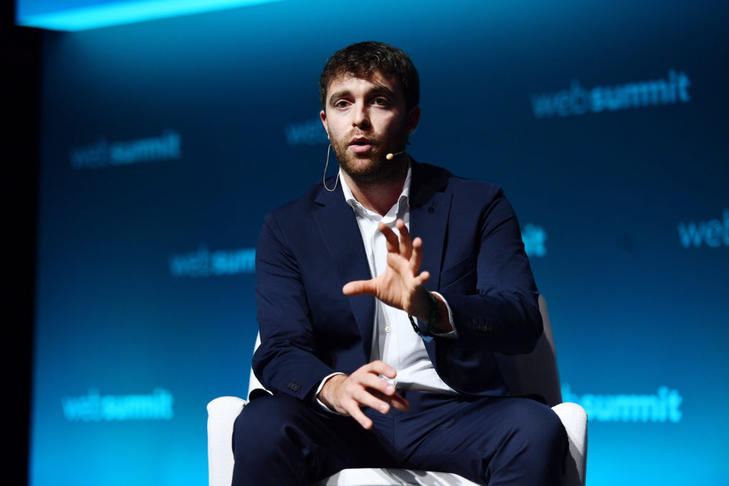Fabrizio Romano, Becoming the world's best-known football journalist on the SportsTrade Stage at the Altice Arena in Lisbon, Portugal.