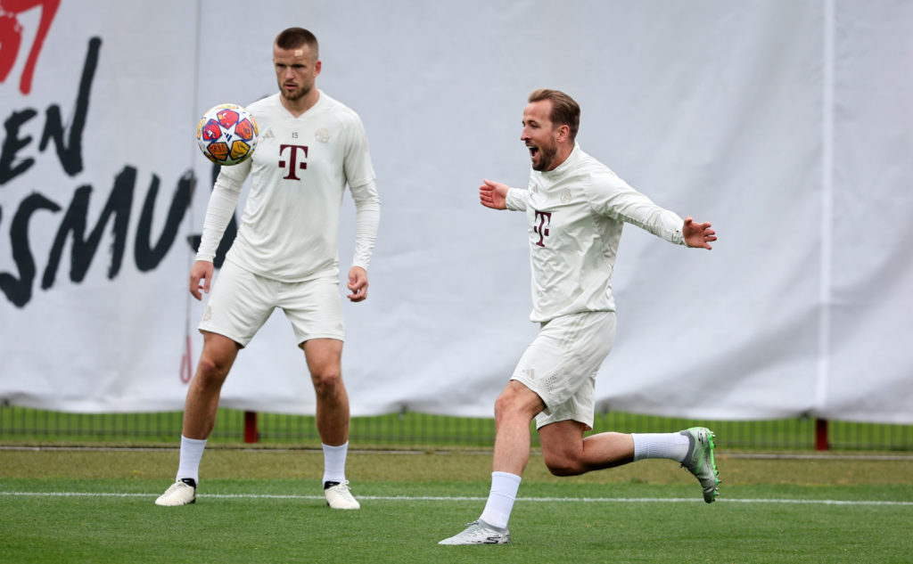 FC Bayern München Press Conference And Training Session - UEFA Champions League 2023/24