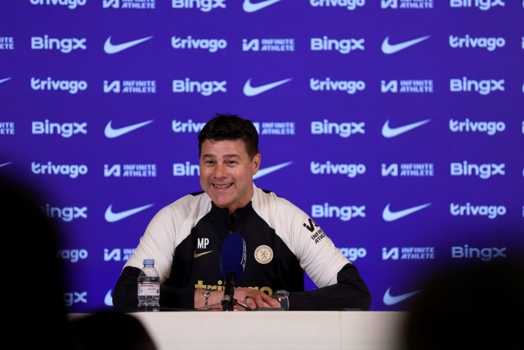 Chelsea FC Training Session And Press Conference