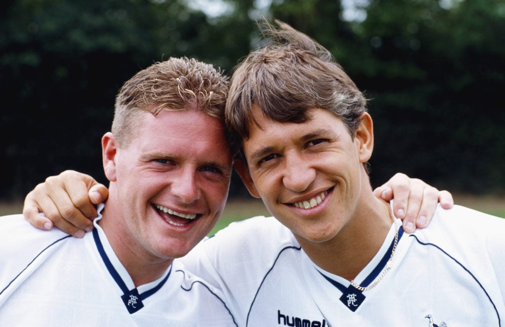 Paul Gascoigne and Gary Lineker