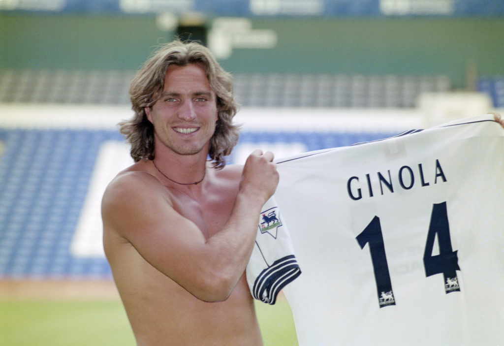 David Ginola signs for Tottenham Hotspur 1997