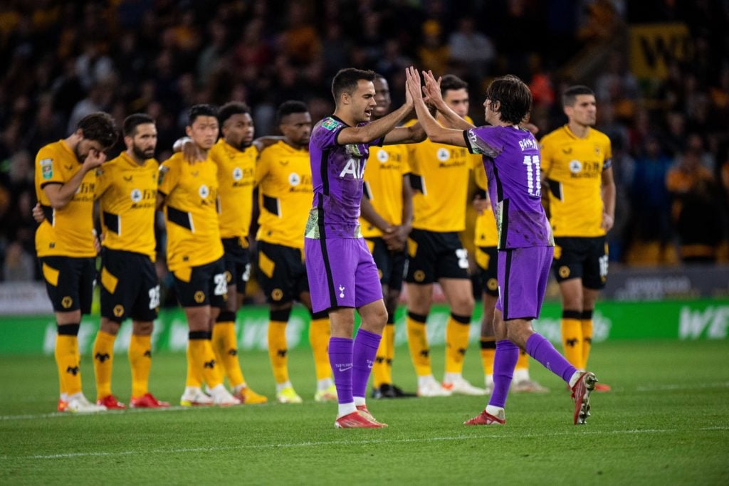 Wolverhampton Wanderers v Tottenham Hotspur - Carabao Cup Third Round