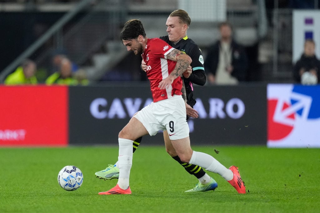 AZ Alkmaar striker Troy Parrott
