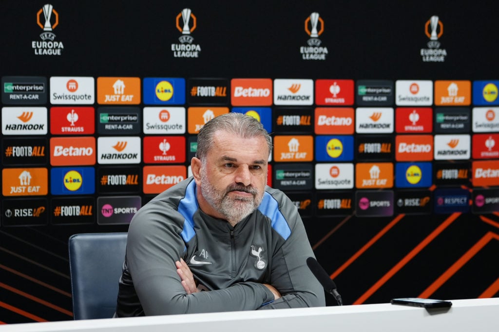 Tottenham Hotspur Training Session And Press Conference - UEFA Europa League 2024/25 League Phase MD3