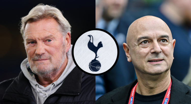Glenn Hoddle and Daniel Levy.