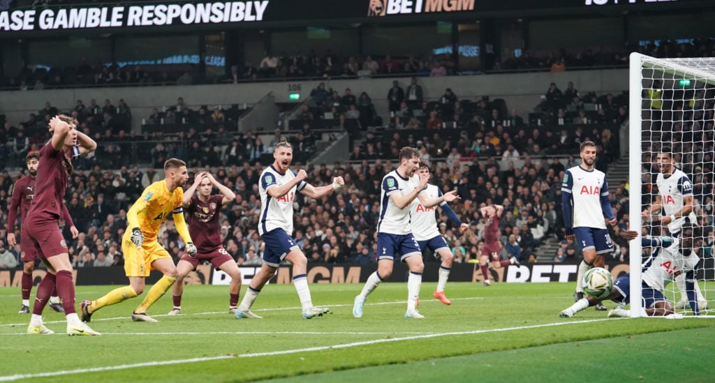 Tottenham Hotspur v Manchester City - Carabao Cup Fourth Round