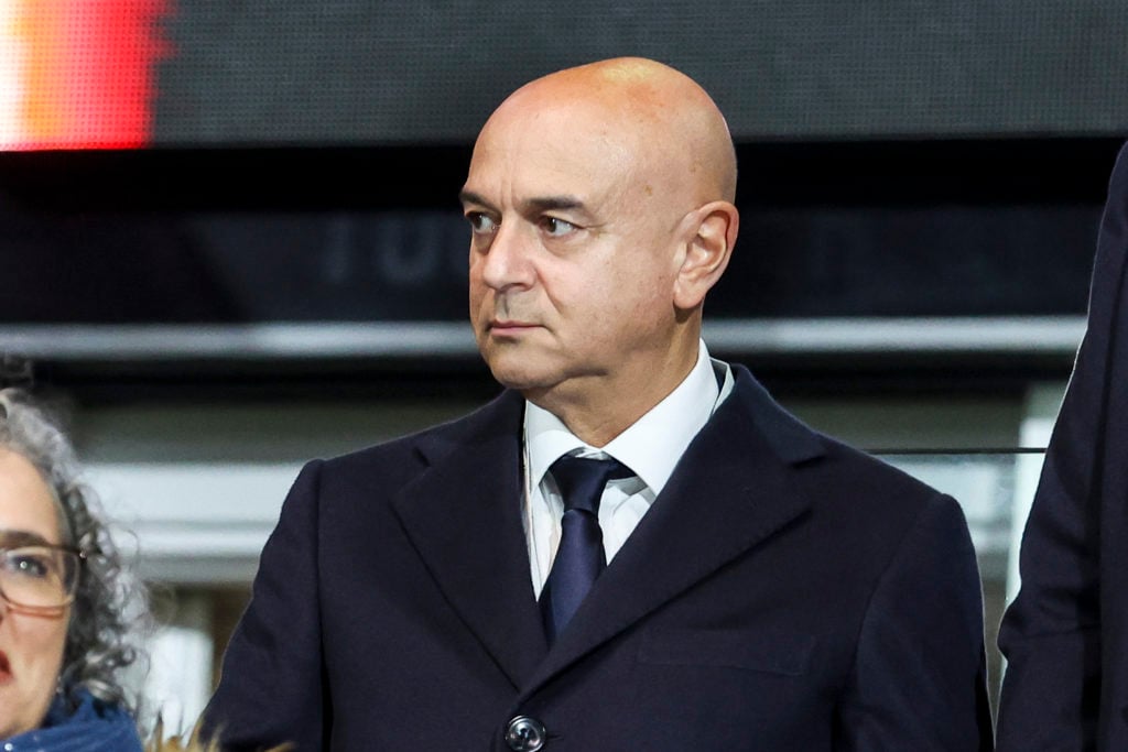 Daniel Levy looks on from the directors box at AFC Bournemouth v Tottenham Hotspur FC - Premier League