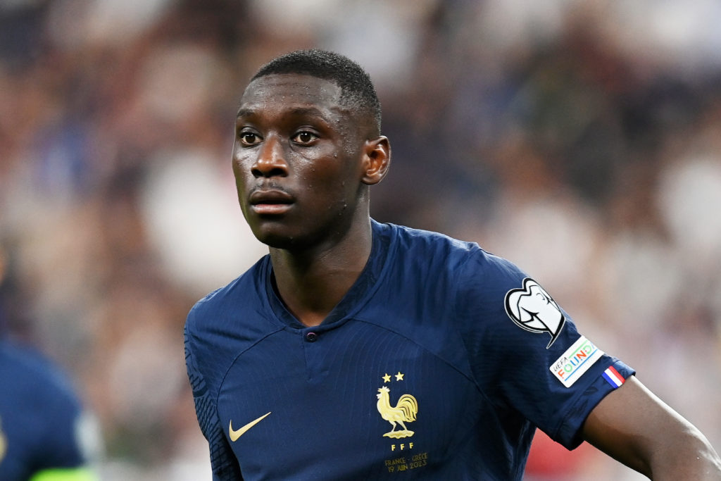 Randal Kolo Muani playing for France