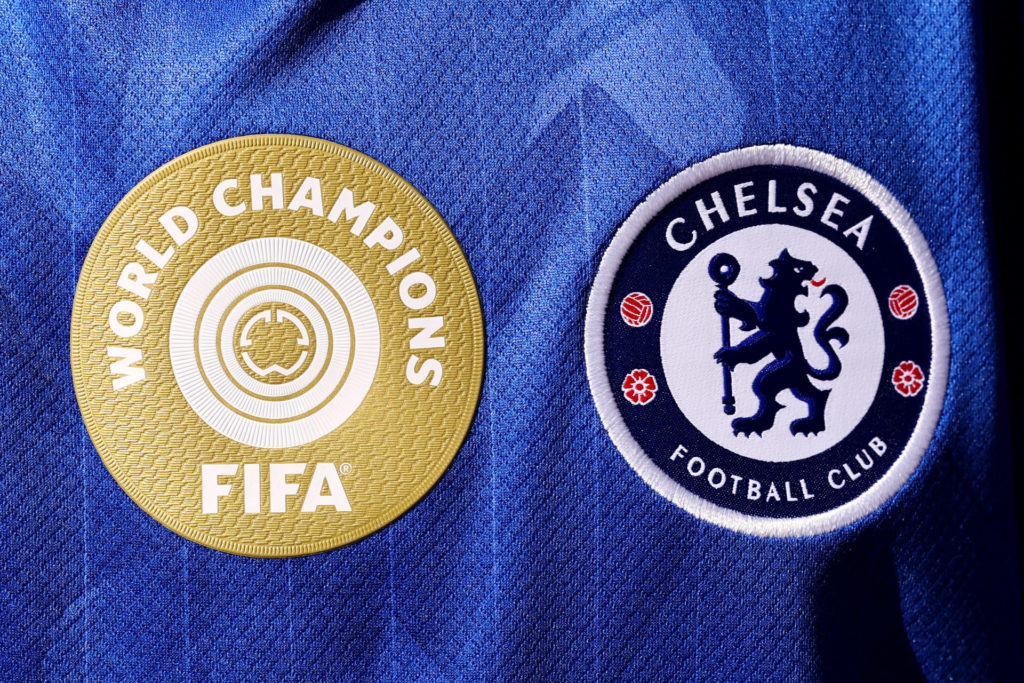 Chelsea shirt with Club World Cup champions badge