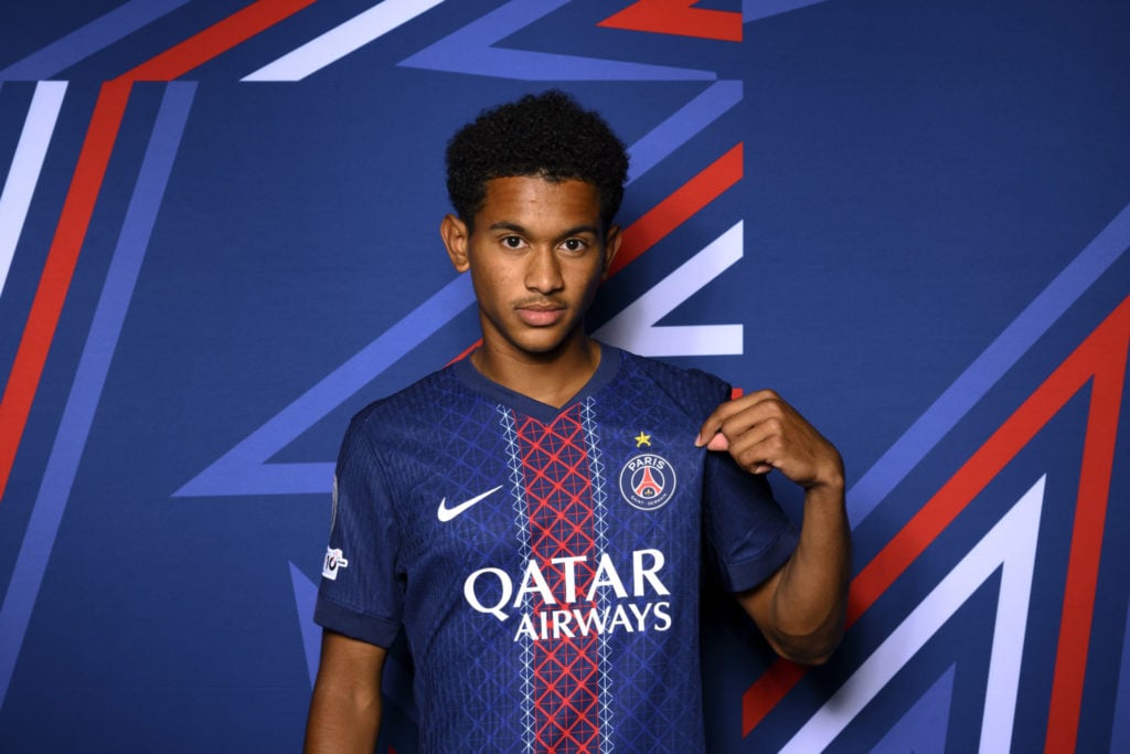 Senny Mayulu of Paris Saint-Germain poses for a portrait