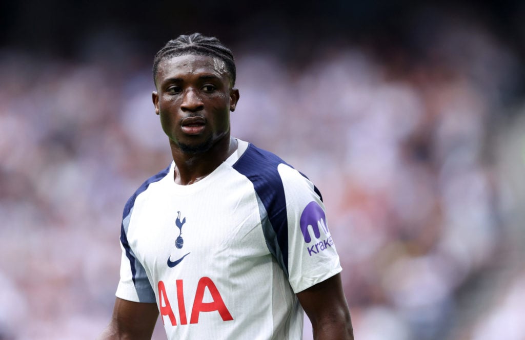 Tottenham's Mohammed Kudus during game