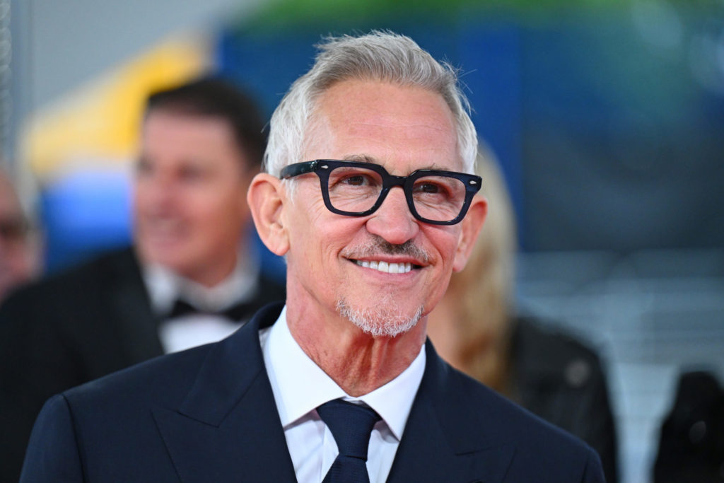 Gary Lineker at awards show