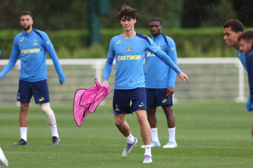Tottenham Hotspur Training Session & Press Conference - UEFA Champions League 2025/26