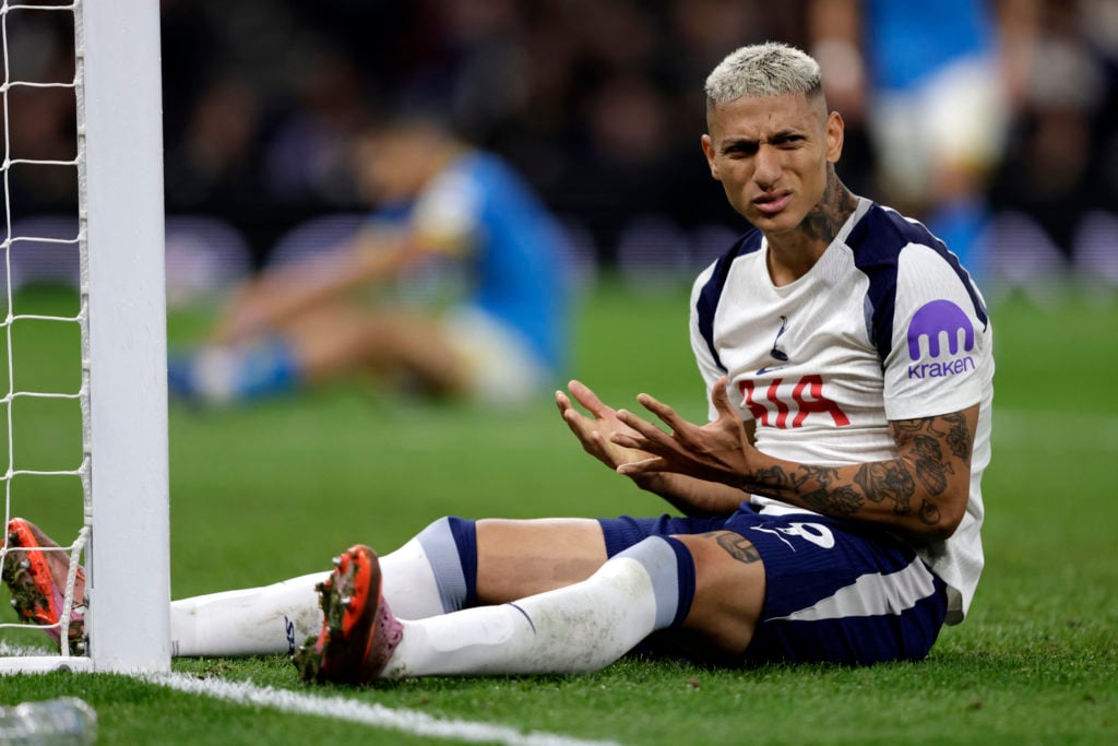 Richarlison in action for Tottenham