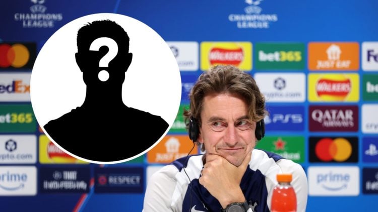 Thomas Frank speaks to the media during Tottenham Hotspur Training Session & Press Conference - UEFA Champions League 2025/26