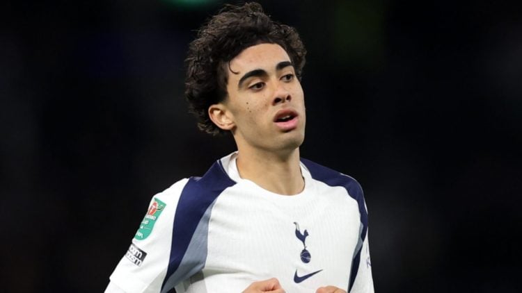 Luca Williams-Barnett runs while playing for Tottenham