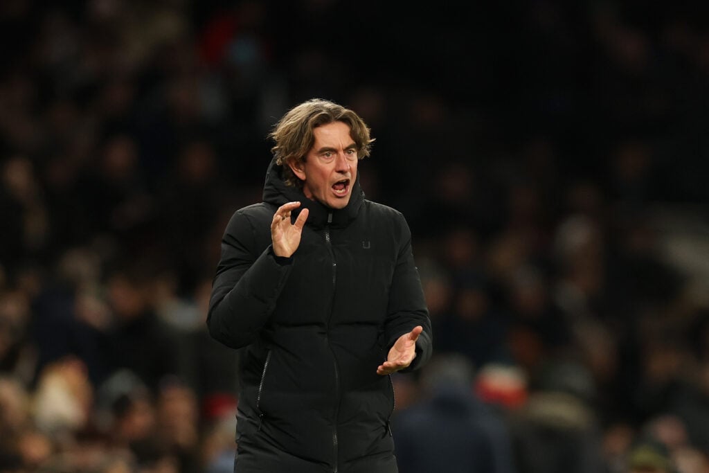 Tottenham boss Thomas Frank