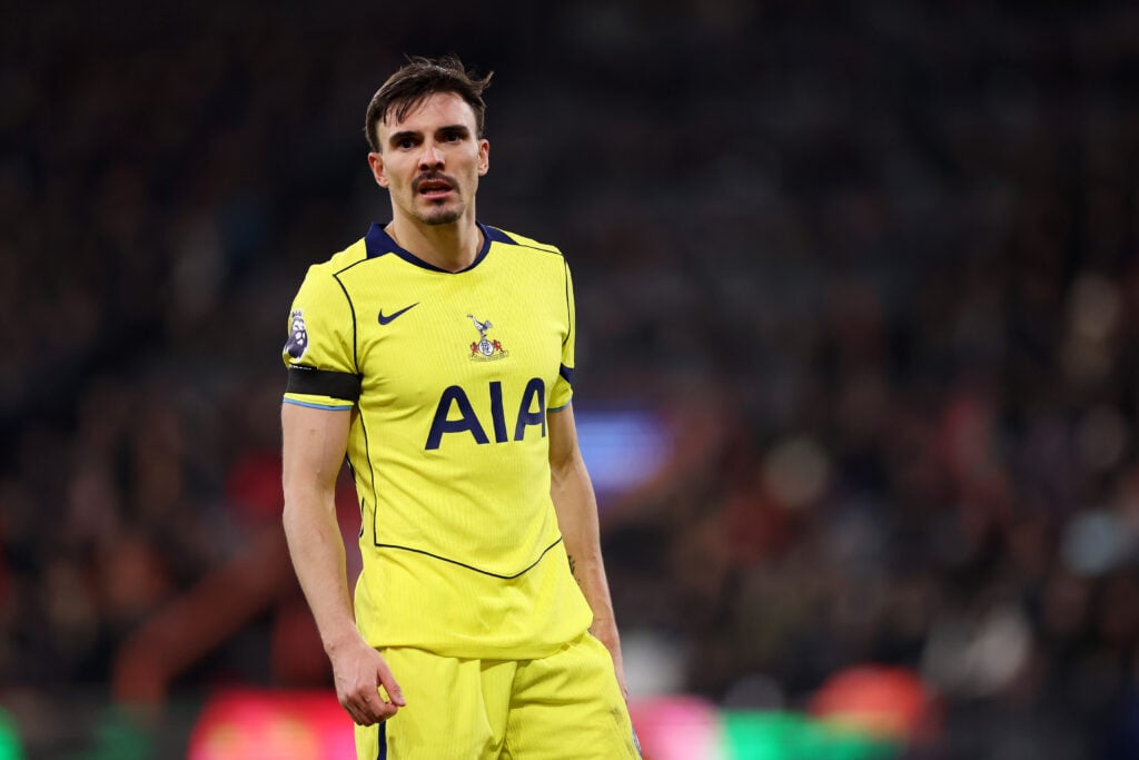 Tottenham midfielder Joao Palhinha