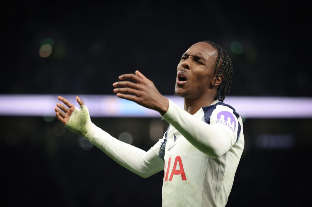 Tottenham Hotspur striker Mathys Tel