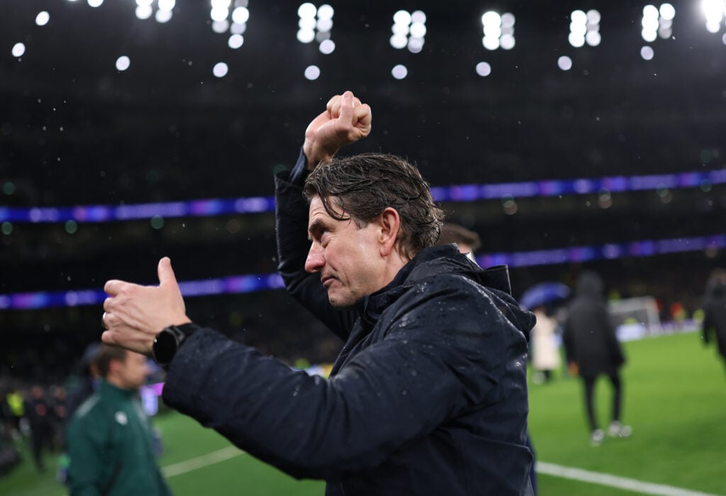 Tottenham boss Thomas Frank
