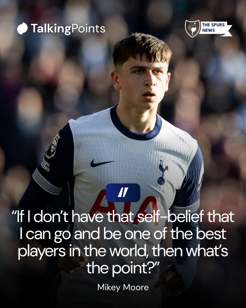 Mikey Moore on his potential