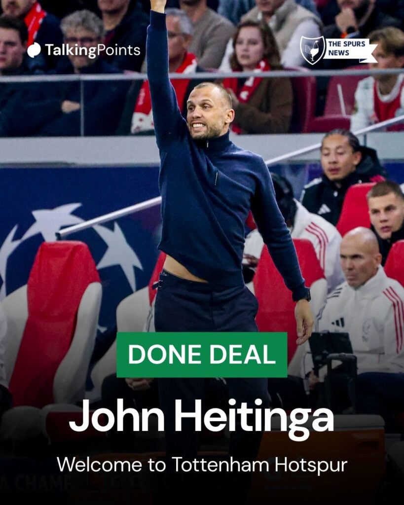 John Heitinga overseeing an Ajax game