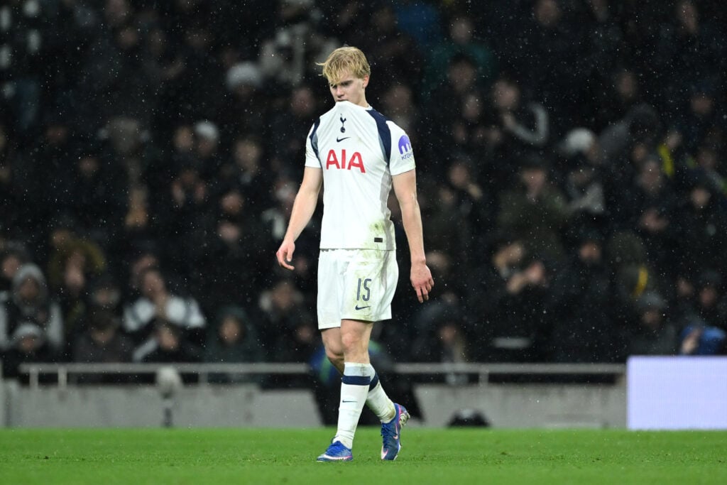 Tottenham Hotspur star Lucas Bergvall