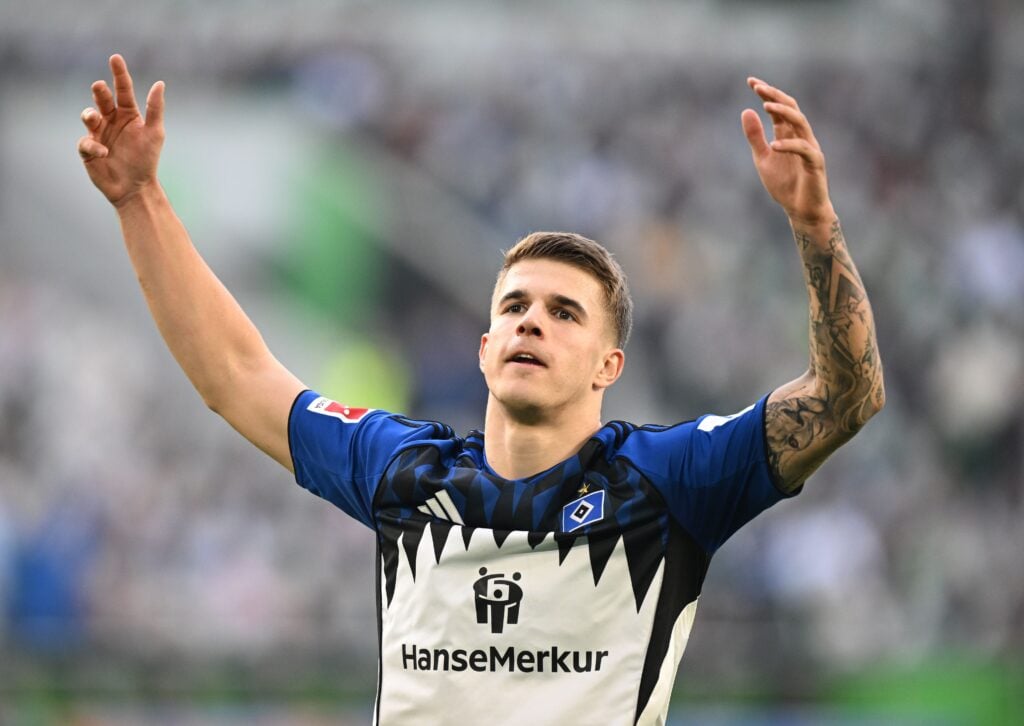 Hamburg defender Luka Vuskovic