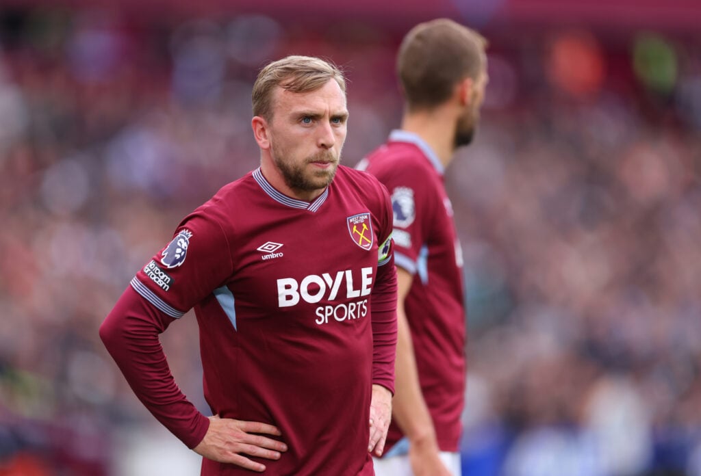 West Ham player Jarrod Bowen