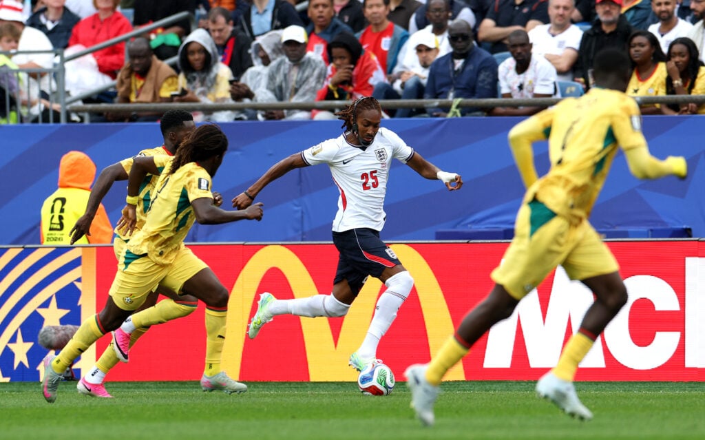 Tottenham star Djed Spence plays for England